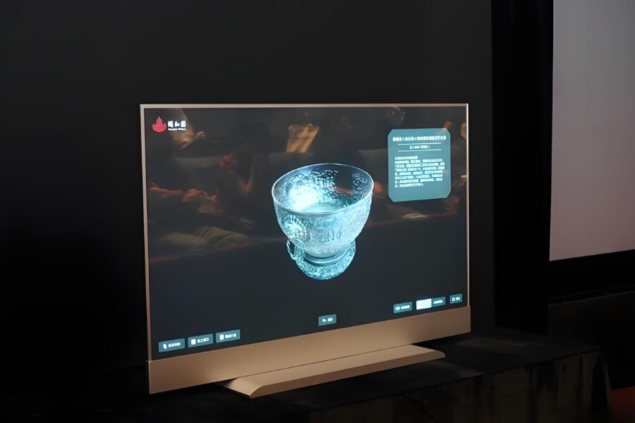 augmented reality and AI technology used in museum exhibitions
