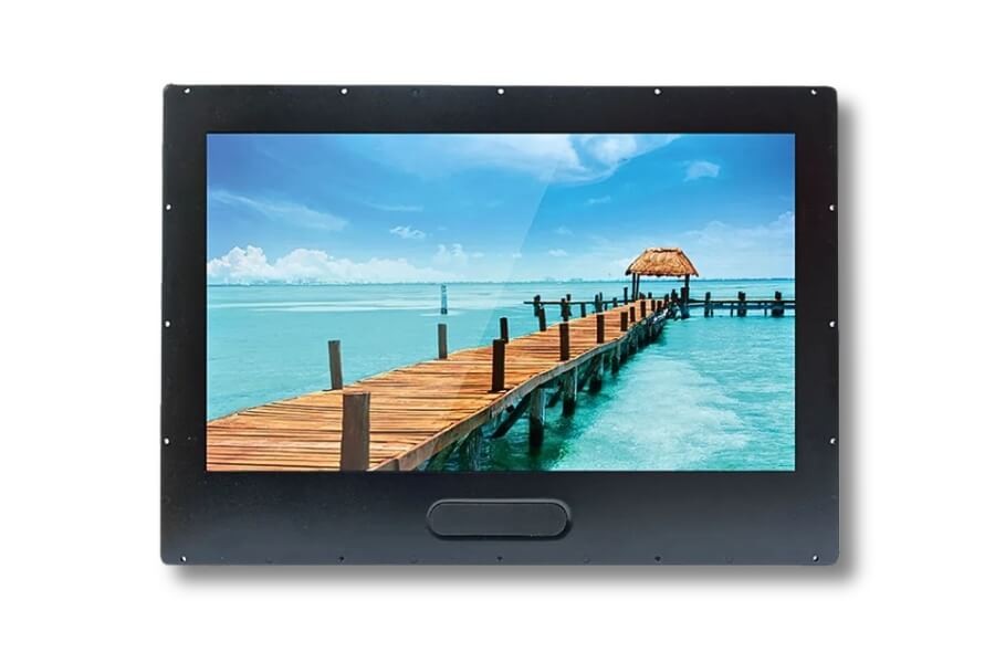 high resolution small LCD display with improved sunlight readability